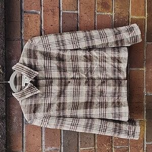 Evan-Picone, Womens Plaid Flannel